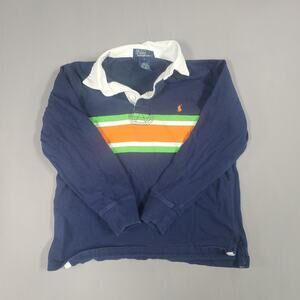 Polo by Ralph Lauren Long Sleeve Rugby Shirt Boy's Size 7